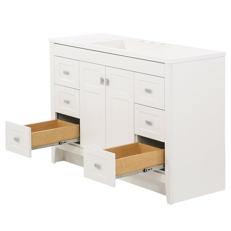 Sand & Stable Finley 48.25'' Freestanding Single Bathroom Vanity with
